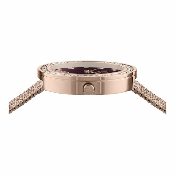 Versace Women\'s Rose Gold Diamond Watch
